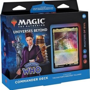 Magic The Gathering - Doctor Who Commander Deck - Masters Of Evil