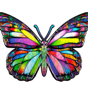 Rompecabezas Mariposa de Cristal