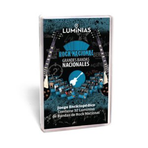 Juego de Cartas Enciclopédico Luminias : Rock Nacional - Grandes Bandas Nacionales - Re Edición Especial 2021