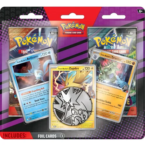 Pokemon TCG: Zapdos Blister (2-Booster)