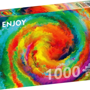 Rompecabezas Enjoy 1000 Piezas - Colorful Gradient Swirl