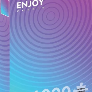 Rompecabezas Enjoy 1000 Piezas - Circle Gradient Number Three