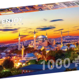 Rompecabezas Enjoy 1000 Piezas - Hagia Sophia at Sunset