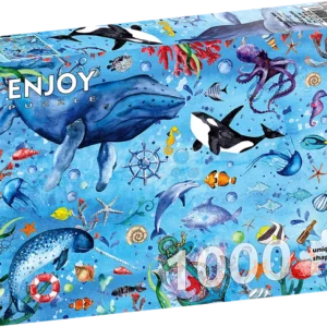 Rompecabezas Enjoy 1000 Piezas - Deep Blue Sea