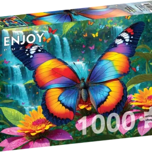 Rompecabezas Enjoy 1000 Piezas - Butterfly in the Forest