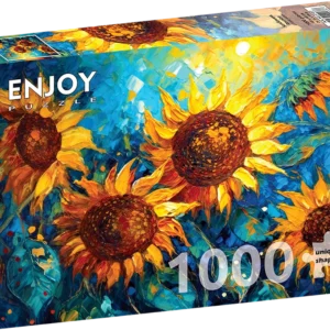 Rompecabezas Enjoy 1000 Piezas - Sunflowers Reunion