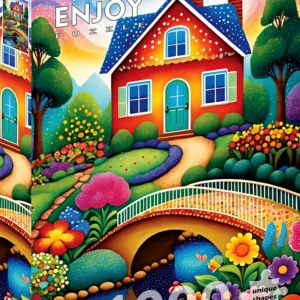 Rompecabezas Enjoy 1000 Piezas - House of Colors