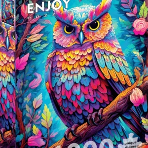 Rompecabezas Enjoy 1000 Piezas - Dazzling Owl