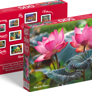 Rompecabezas Cherry Pazzi 500 Piezas - Pink Lotus Flowers