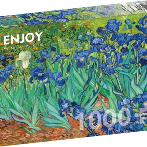 Rompecabezas Enjoy 1000 Piezas - Lirios, Van Gogh