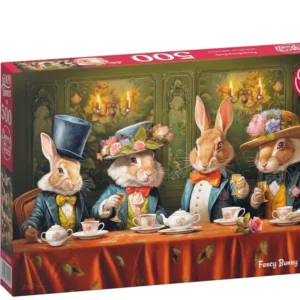 Rompecabezas Cherry Pazzi 500 Piezas - Fancy Bunny Party