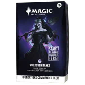 Magic the Gathering - Foundations Commander Deck [Wretched Ranks]