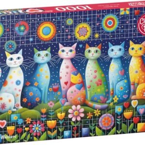 Rompecabezas Cherry Pazzi 1000 Piezas - Cute Whiskers
