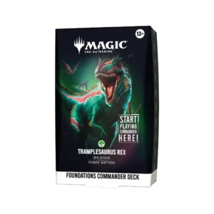 Magic the Gathering - Foundations Commander Deck [Tramplesaurus Rex]