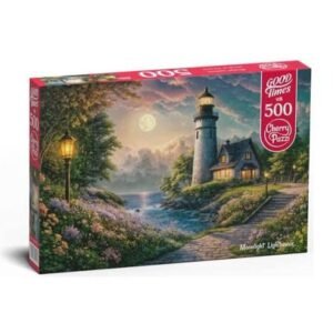 Rompecabezas Cherry Pazzi 500 Piezas - Moonlight Lighthouse
